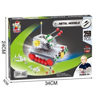 Puzzle 3D - DIY - 3D Metal Puzzle - Mainan Edukasi Tank Perang