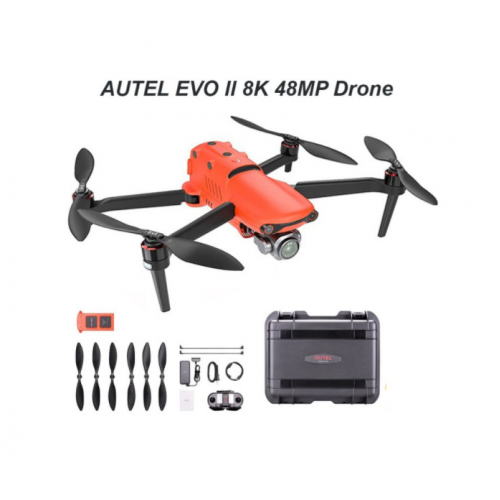 Autel Evo 2 Evo II 8K 48MP Obstacle Sensor Drone - Rugged Bundle