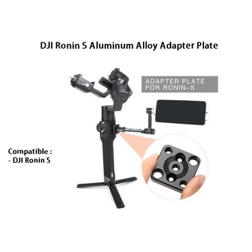 DJI Ronin S Aluminium Alloy Adapter Plate