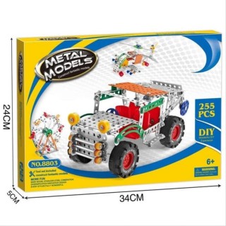 Puzzle 3D - DIY - 3D Metal Puzzle - Mainan Edukasi Kereta