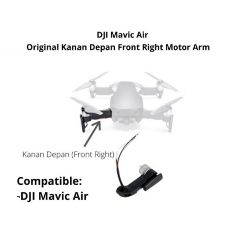 Dji Mavic Air Kaki Kanan Depan - Dji Mavic Air Motor Kanan Depan