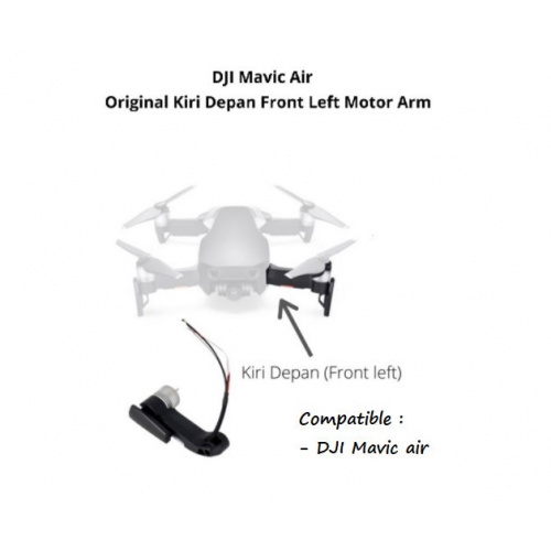 Dji Mavic Air Kaki Depan Kiri - Dji Mavic Air Motor Depan Kiri