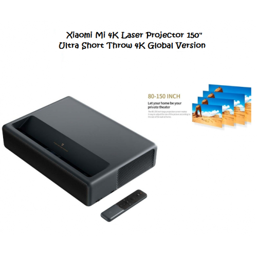 Xiaomi Mi Laser 1S Projector Ultra Short Throw 4K 150inc China Version 4K