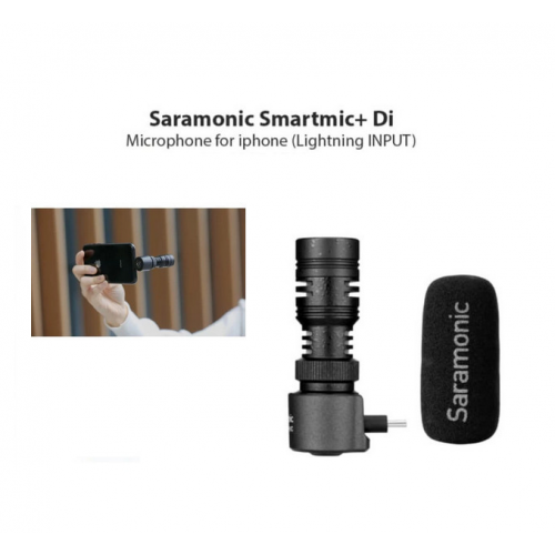 Saramonic SmartMic+ DI Microphone for Apple Iphone & Ipad - New