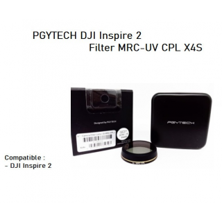 PGYTECH DJI Inspire 2 Filter MRC-UV CPL / DJI Zenmuse X4S