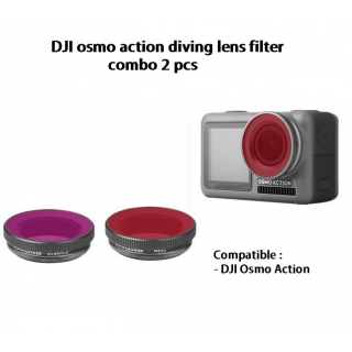 DJI Osmo Action Diving Lens Filter Combo 2 pcs
