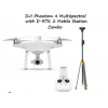 Dji Phantom 4 Multispectral With D-RTK 2 Mobile Station Combo