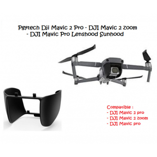 PGYTECH Dji Mavic 2 Pro - 2 Zoom Sunhood - DJI Mavic Pro Lenshood