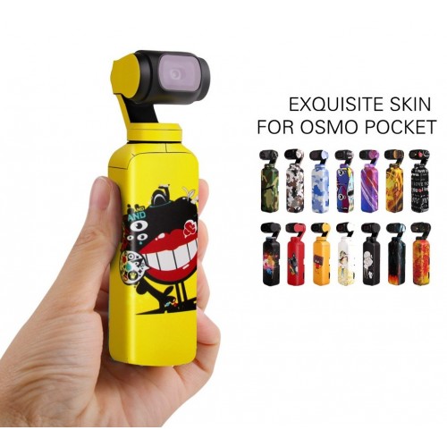 Dji Osmo Pocket Stiker - Dji Osmo Pocket Sticker Motif