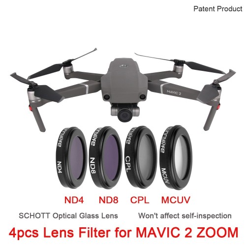 DJI Mavic 2 Zoom filter 4 pcs Lens Camera